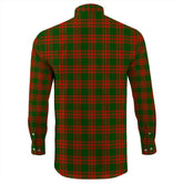 Menzies Green Modern Tartan Long Sleeve Button Shirt